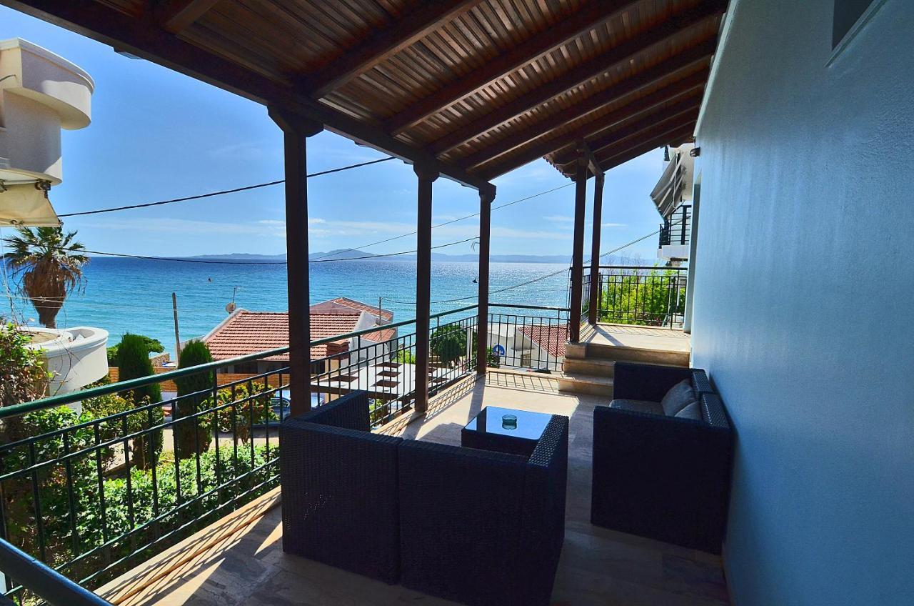 Soulis Hotel Arkoudi Bagian luar foto